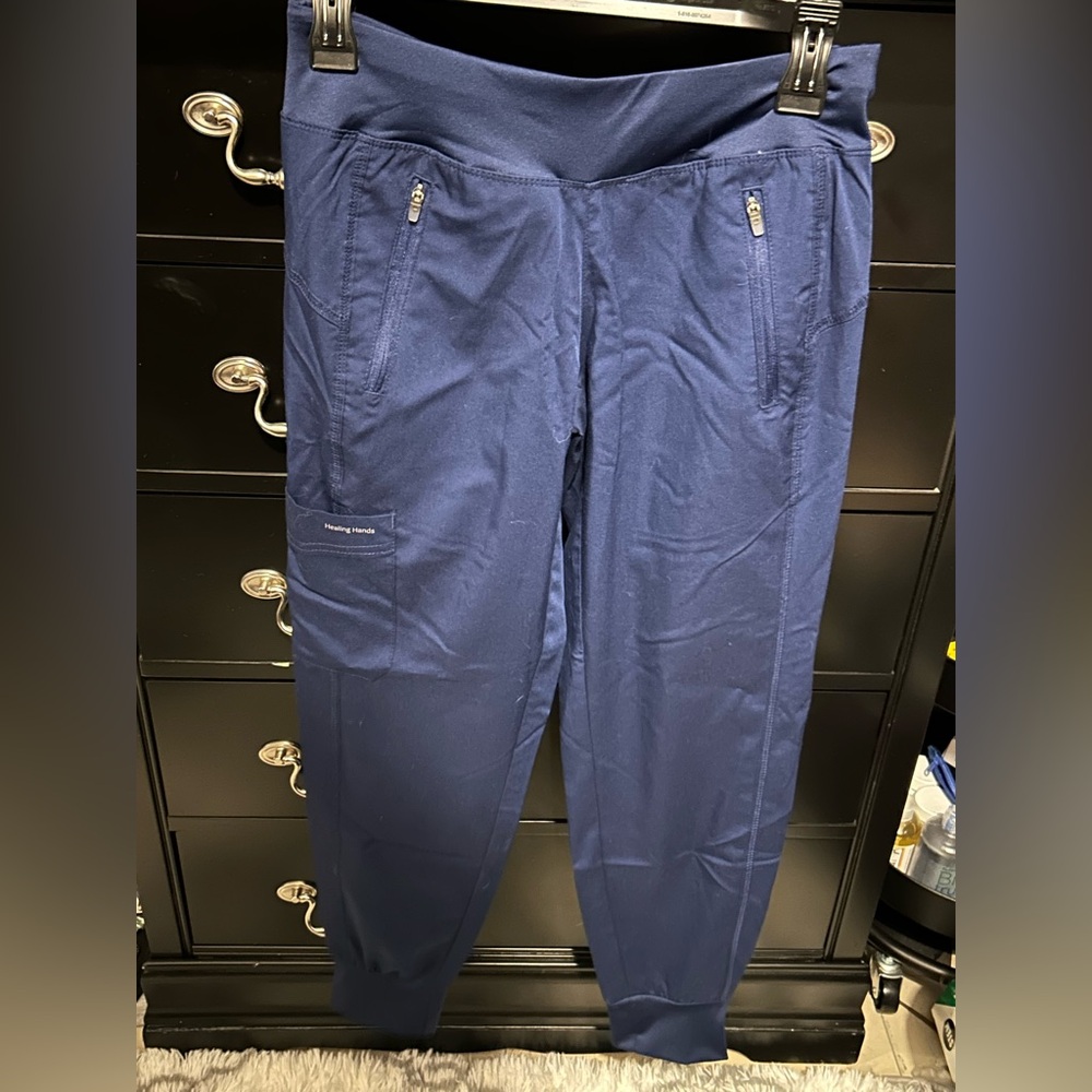 Healing hands, jogger, scrub pants